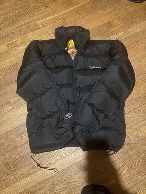 Vtg Bear USA Extreme Weather Reversible Expedition Duck Down Puffer Jacket Men M