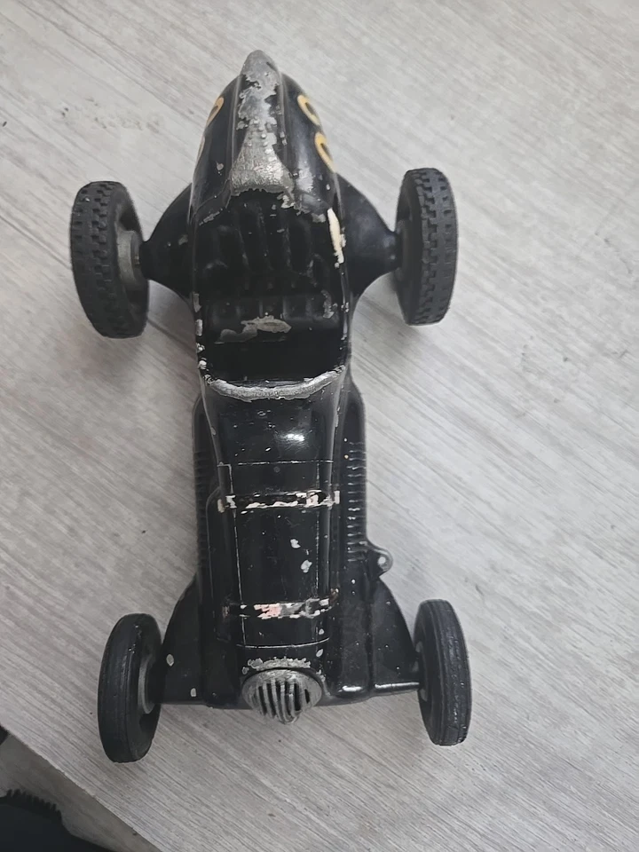 S22B Rare Tether Car 1950's Roy Cox Thimble Drome Champion # 83 Black Original - Image 4 of 4