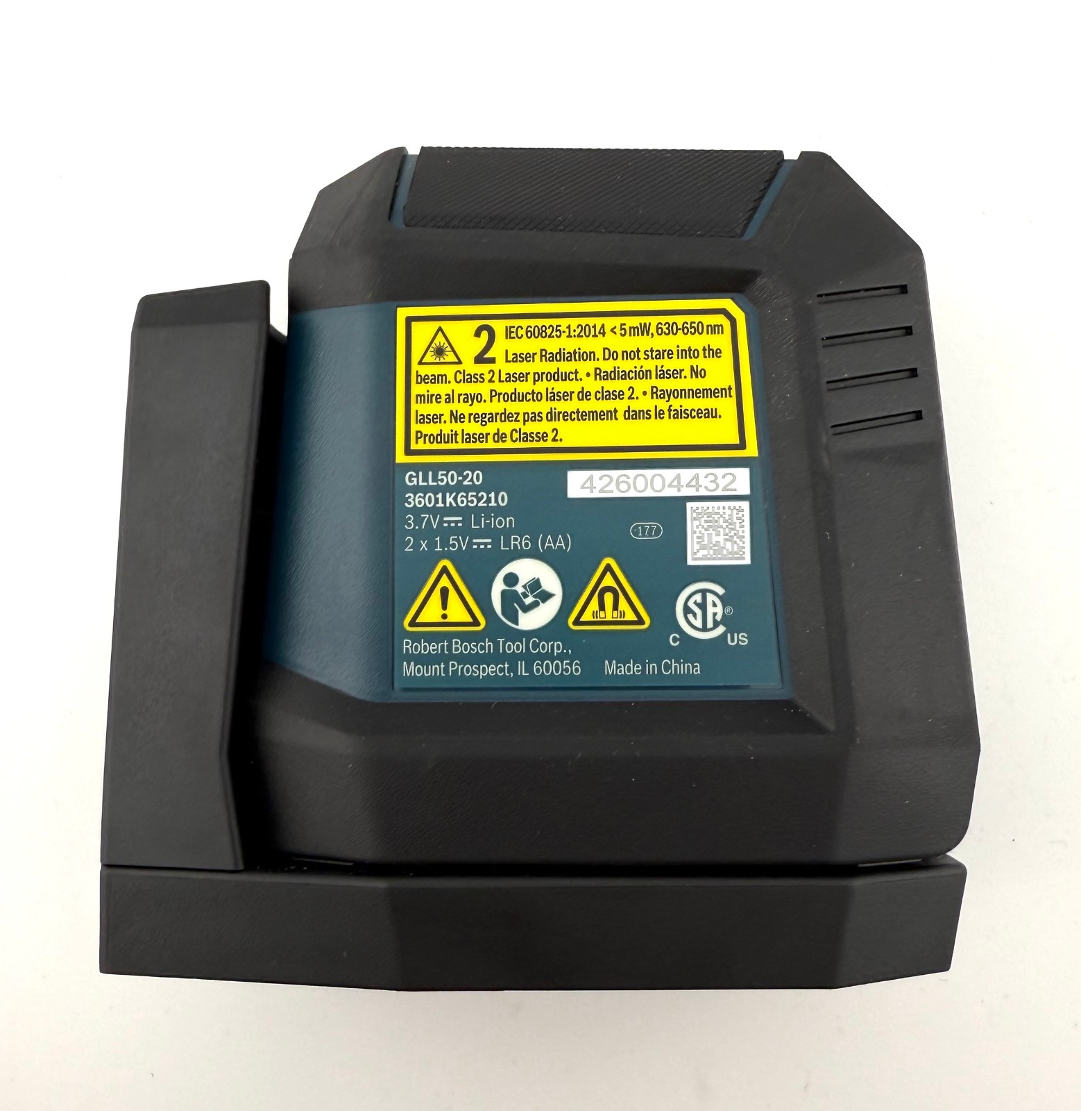 Bosch Professional GLL50-20 Self Leveling CrossLine Laser - NEW OPEN FREE SHIP