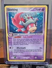 Pokemon TCG - Slowking #14/115 Holo Rare EX - unseen forces - amazing *Swirl* LP