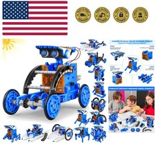 STEM 13-in-1 Education Solar Power Robots Toys for Boys Age 8+ , Educational ...