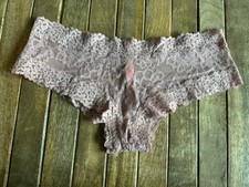 Vtg Victoria  s Secret Pink S/P Coquette Bikini Panty Panties