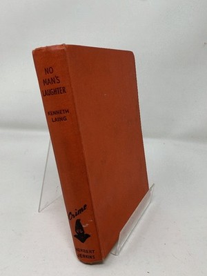 No Man's Laughter - Kenneth Laing HB 1950 Vintage Crime Fiction