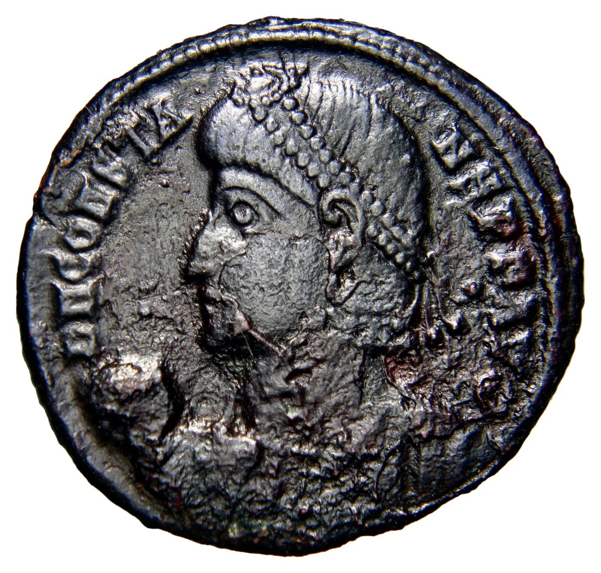 古代ローマ帝国 コンスタンティウス2世 AE貨 NGC鑑定済 AD337–361 Constantius II Bronze Roman Imperial Coins (27 BC-476 AD) for sale