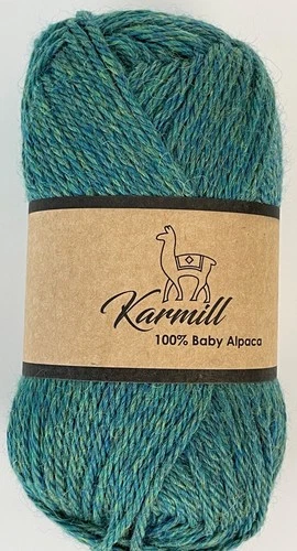 Alpaca Wool Skeins 100% Baby Alpaca Yarn DK Weight Lot of 5  Color Pickle C740 image 4
