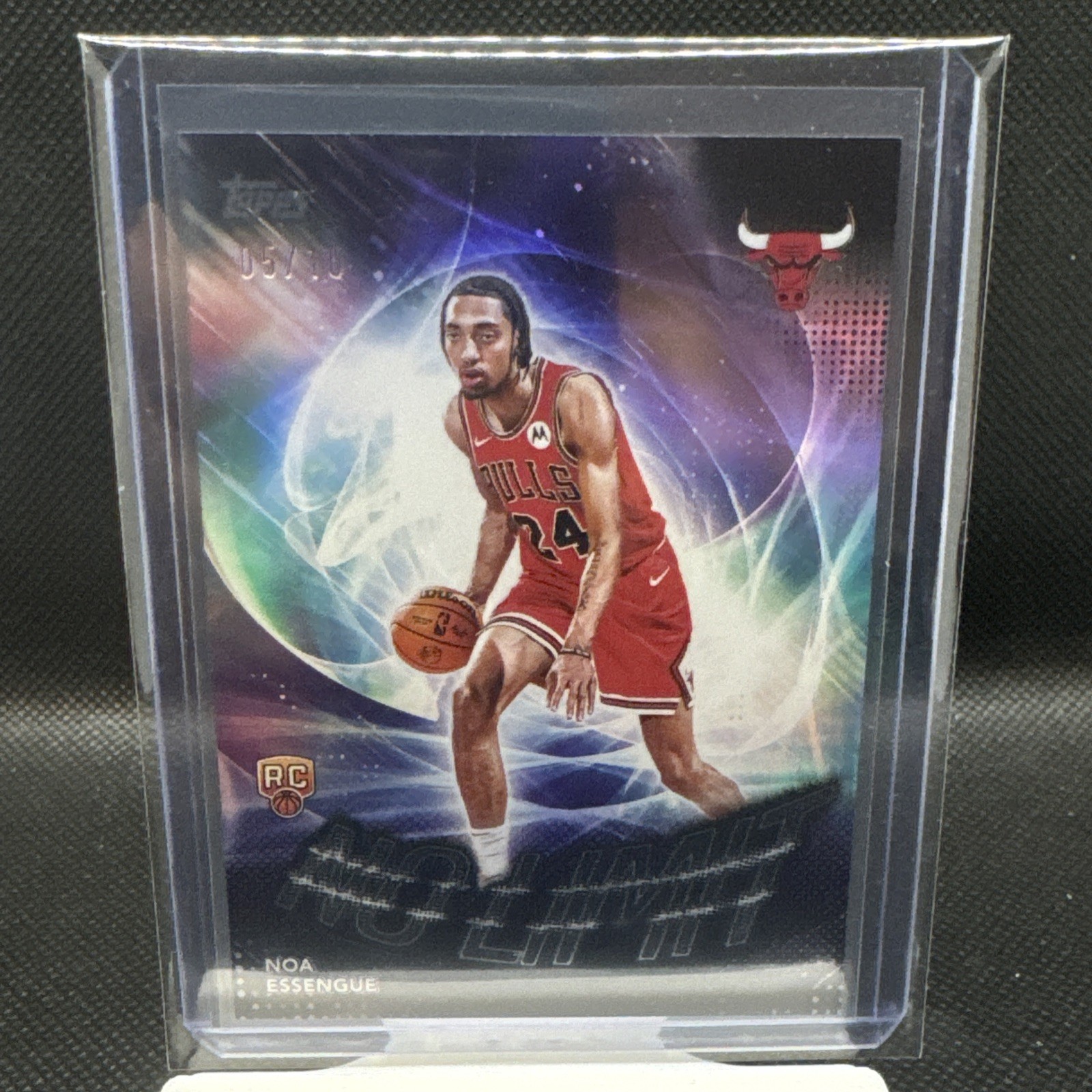 2025-26 Topps Basketball Noa Essengue No Limit /10 Black Rainbow SSP 1:12,824