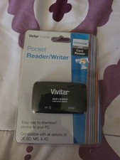 Vivitar 50-In-1 Hi-Speed Card Reader Writer Compatible Versions CF SD MS XD B73