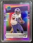 JUSTIN JEFFERSON 2020 PANINI DONRUSS OPTIC #163 ROOKIE PINK PRIZM RC VIKINGS