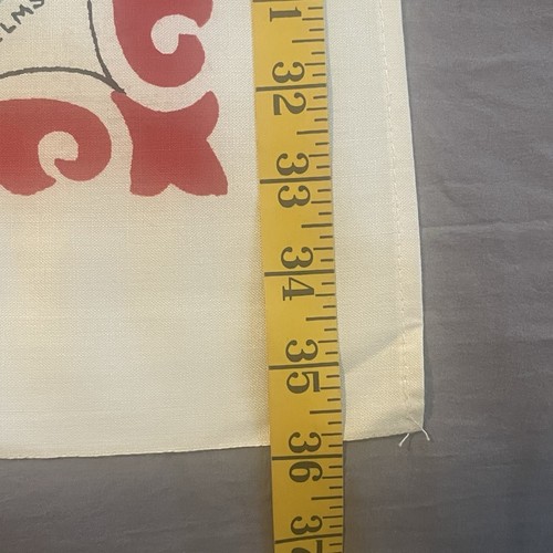 Tovaglia souvenir vintage East Anglia Inghilterra Norfolk Suffolk Cambridgeshire 35" - Foto 8 di 8