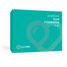 Nahrungsmittelunvertr&auml;glichkeit Allergie Test von York Labs.