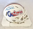UF FLORIDA GATORS TIM TEBOW signed STARS AND STRIPES RIDDELL MINI HELMET BECKETT