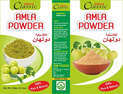 100g Amla Powder Emblica officinalis Hair Loss Dulhan ...