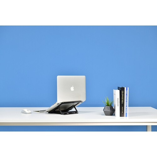 TIAM Laptop Stand, Adjustable Aluminium Ergonomic Flexible Folding laptop stand - Picture 4 of 5