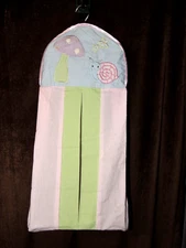 KIDSLINE DIAPER STACKER MUSHROOM SNAIL BLUE PINK GREEN GINGHAM