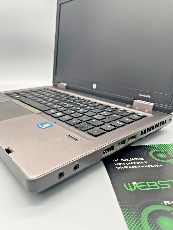 HP 6475b G2 PROBOOK AMD A6-4400 4GB RAM 320GB HDD 14" HD GAR 3 MESI WIN 10 - Immagine 4 di 4