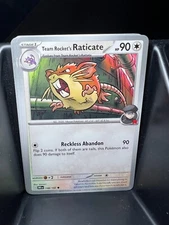 Team Rocket's Raticate 148/182 Sv10: Destined Rivals Regular
