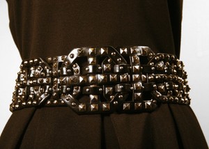 plus size studded belt