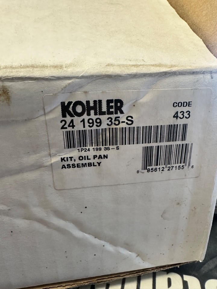 24 199 35S KOHLER OIL PAN ASSEMBLY KIT eBay
