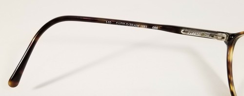 Monturas de gafas SAFILO Team 1881 086 marrón tortuga RX elasta bisagra 51□16-140 - Imagen 8 de 11