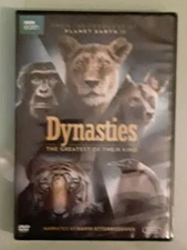 bbc earth  DYNASTIES  THE GREATEST OF THEIR KIND david attenborough  DVD NEW 