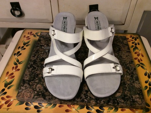 mephisto white sandals