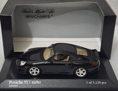 Porsche 911 (996) Turbo 2000 Black 1:43 Minichamps 430069309