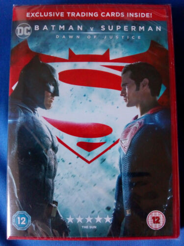 BATMAN v SUPERMAN: DAWN OF JUSTICE DVD (2016) New