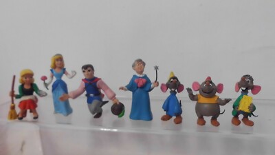 Cendrillon - Figurine PVC Comic Spain - Luke la souris avec fromage