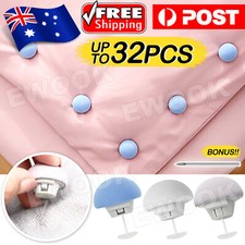 8 16 32Pcs Bed Duvet Covers Sheet Holder Clip Clamp Fastener Cover Quilt Gripper