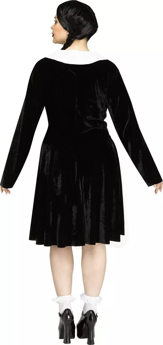 Rubie's Costumes Small The Addams Family Wednesday Addams Polyester Girls'  Costume in the Costumes department at