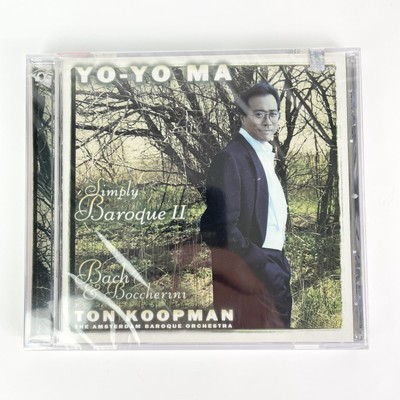 Yo-Yo Ma CD - Simply Baroque II - Bach & Boccherini Koopman - New Sealed
