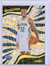 2022-23 Panini Revolution E.J. LIDDELL EJ Bulls RC Rookie Holo GOLD Asia 5/10