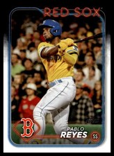 2024 Topps #594 Pablo Reyes Boston Red Sox Baseball Card