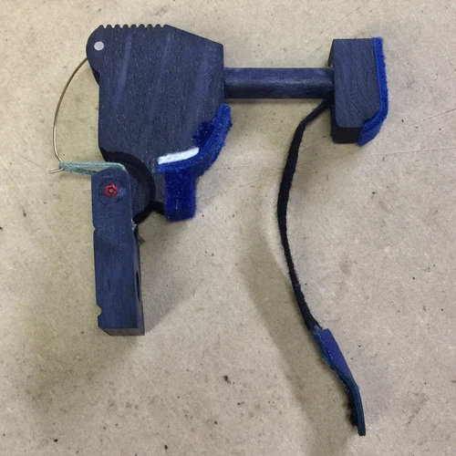 Genuine Baldwin 45.5" Black Stealth Action Upright Hammer Butt w/Flange