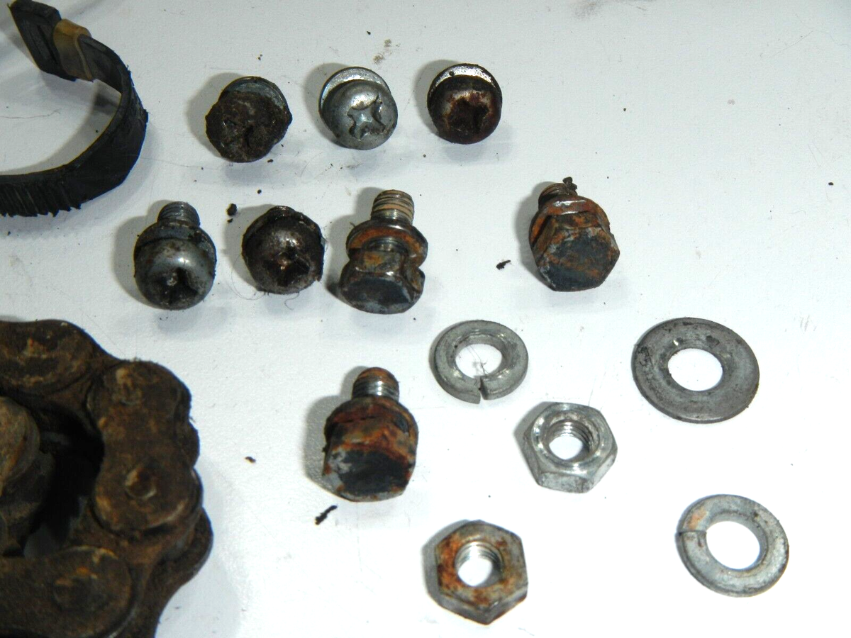 Drive Chain Frame Parts Lot 1971-1975 Kawasaki MT1 75 KV75 #2 | eBay