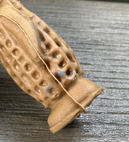 1970s Diener Ind Brown Peanut Eraser Smiling Jimmy Carter Single Vintage 2.75" - Picture 6 of 8