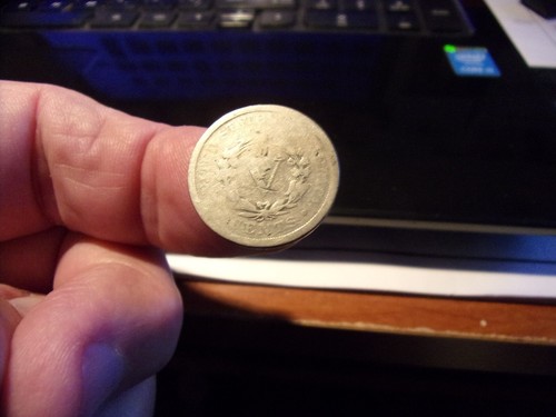 Collectible Antique Post US Civil War Era Liberty Head V Nickel - 1894 - $7 s/h - Picture 2 of 2