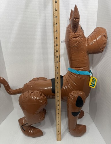 Vintage Scooby-Doo Rinco 2002 Vinyl Inflatable Blow Up Toy SQUEAKS! NEW - Picture 5 of 11