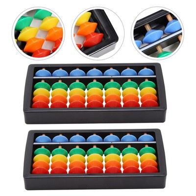  2 PCS Kids Counting Toy Abacus Toys Arithmetic Student Toddler