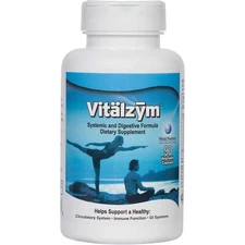 VITÄLZYM Digestive Enzymes 90 Capsules Gut Health Serrapeptase Women Men