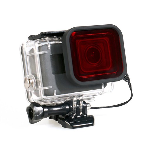 Underwater Diving Housing Case Red Lens Filter Cover For GoPro Hero 5 6 Camera - Picture 7 of 9