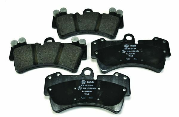 Hella 8DB 355 018-691 Bremsbelagsatz, Scheibenbremse FüR Audi Porsche VW-image