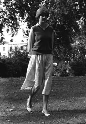 Lady Diane Spencer the Prince of Wales' latest girlfriend, pict- 1980 Old Photo