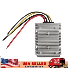 Waterproof DC 24V to 48V 480W 10A Step-Up Power Supply Converter Regulator UE