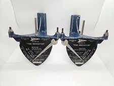 Vintage Jh Bender Wheel Alignment Magnetic Toe Indicators Right And Left Set