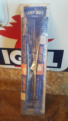 NOS JAY-BEE Paire Balai essuie glace inox 255 mm JAY BEE FLEXI ARC 4 2 ...