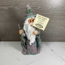 VTG Handmade Candle Wizard Soft Sculpture w/ Original Tag 8.75”