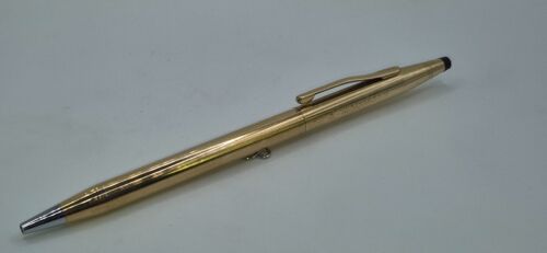 Cross Century Kugelschreiber Rolled Gold 1/20 14 KT mit Namensgravur - Bild 2 von 3