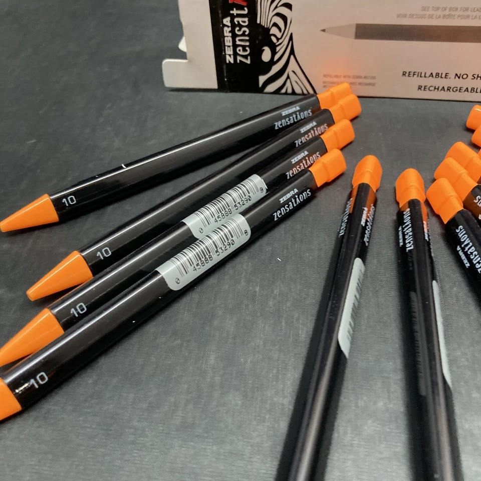Lápis de cor mecânico “Zensations” laranja zebra, pacote com 12 - Imagem 4 de 4