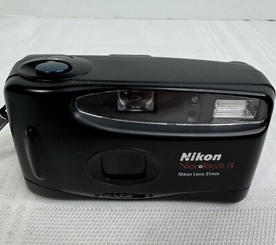 Nikon Nice Touch 3 Point And Shoot 35mm Film Camera With 31mm Lens